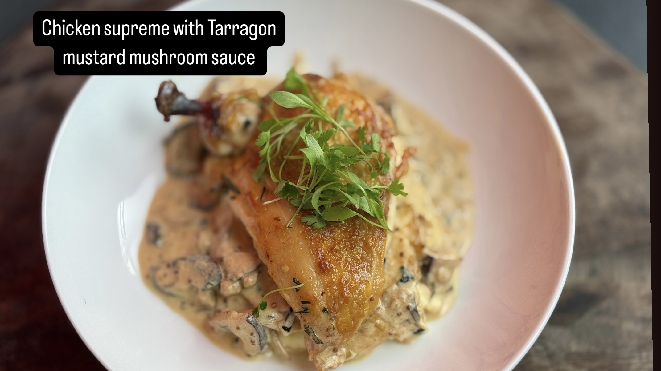 Tarrogan mustard chickern supreme